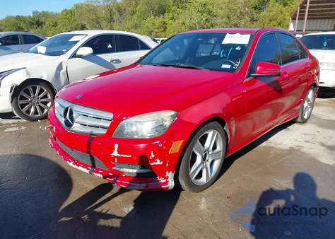 2011 Mercedes-Benz C 300 Sport from USA, damaged, VIN WDDGF5EB0BA506032